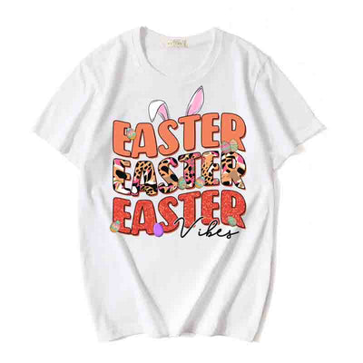 Personalized Easter Cotton T-Shirt - Fast Delivery