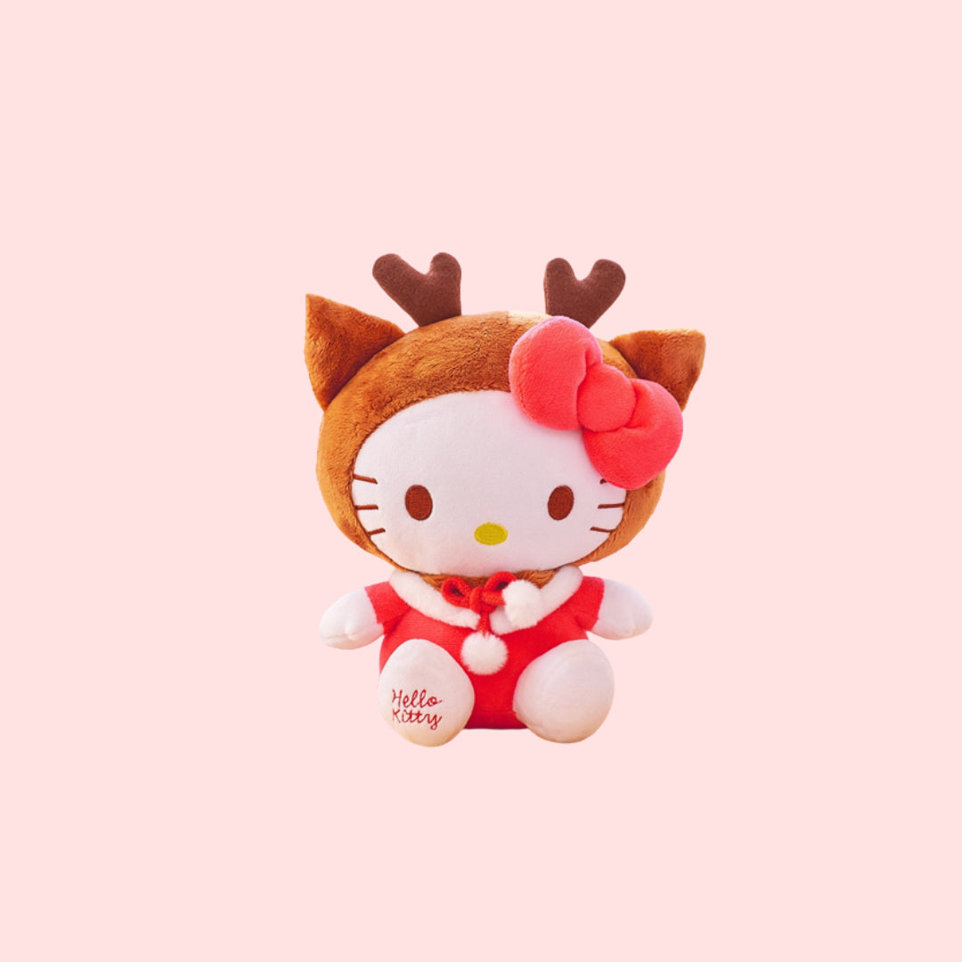 Kitty Christmas Plush Toy