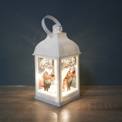 Wind Lantern Plastic Decoration For Eid