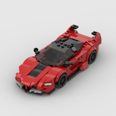 Ferrari FXXK V2 Building Blocks Toy Car