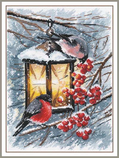 A Christmas light 1024 Counted Cross Stitch Kit