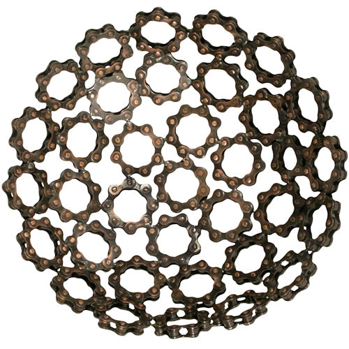 Recycled Bicycle Chain Bowl