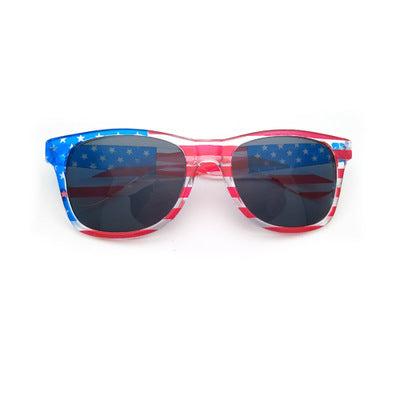 European and American rice nail flag glasses dance party party American flag glasse