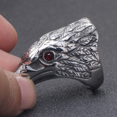 Eagle Head Ring