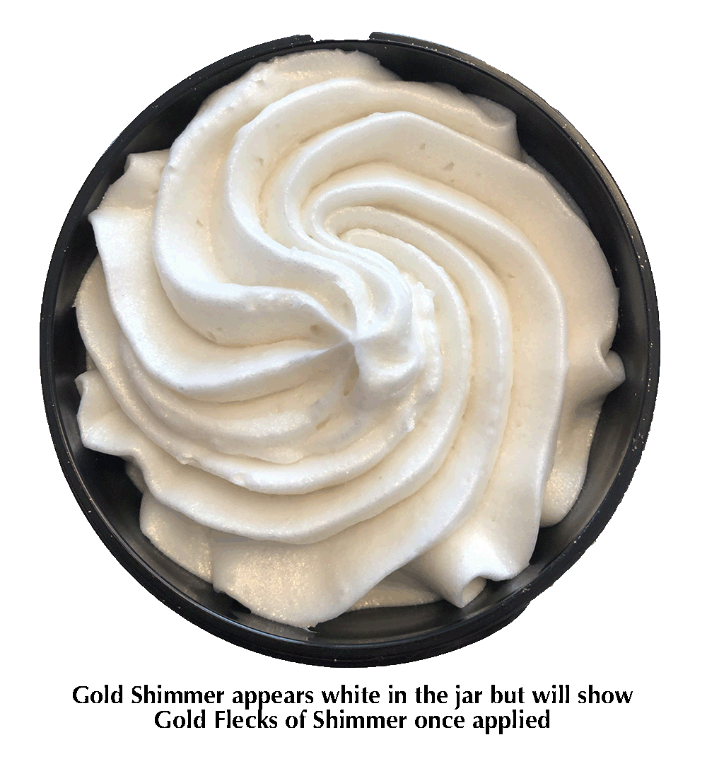 Organic Shimmering Whipped Body Butter