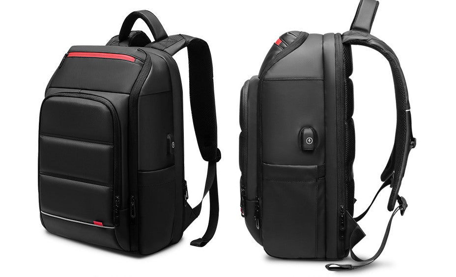 Waterproof Backpack with Multifunctional External USB Port