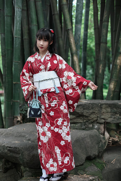 Japanese kimono yukata women dress kimono