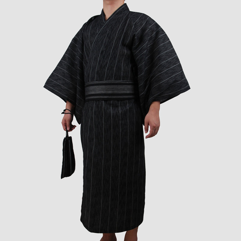 Summer and Autumn Men's Traditional Kimono Yukata