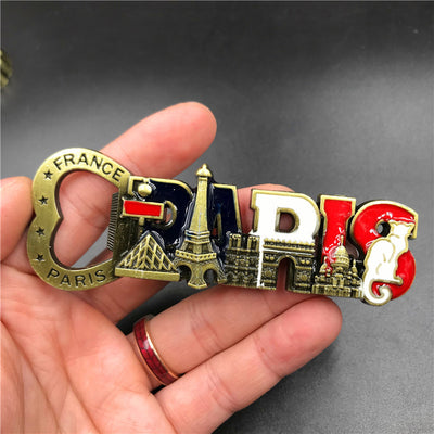 Metal Bottle Opener Refrigerator Magnets Switzerland, UK, France