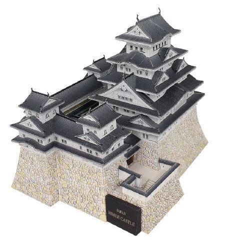 3D Paper Model Of Famous Japanese Buildings