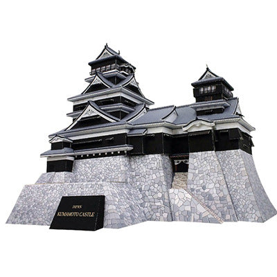 3D Paper Model Of Famous Japanese Buildings