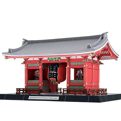 3D Paper Model Of Famous Japanese Buildings