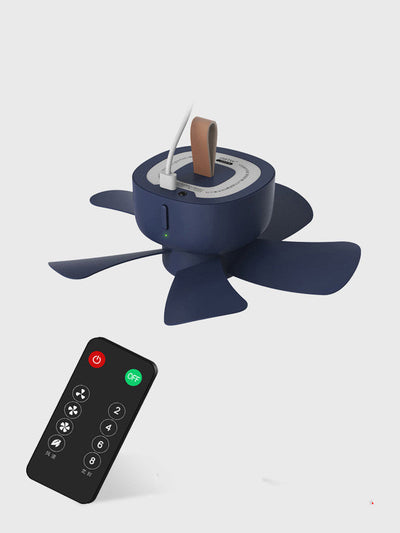 Remote Control Timing USB Powered Ceiling Fan Air Cooler