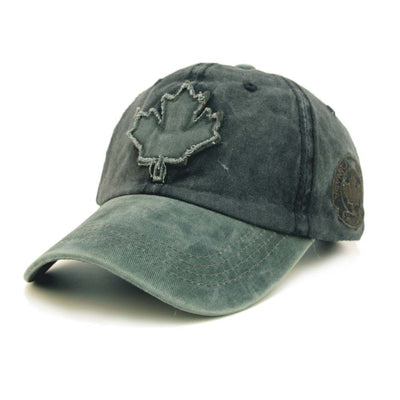 Europe, America, Canada Maple Leaf Pattern Baseball Cap Men'S And Women'S Cap