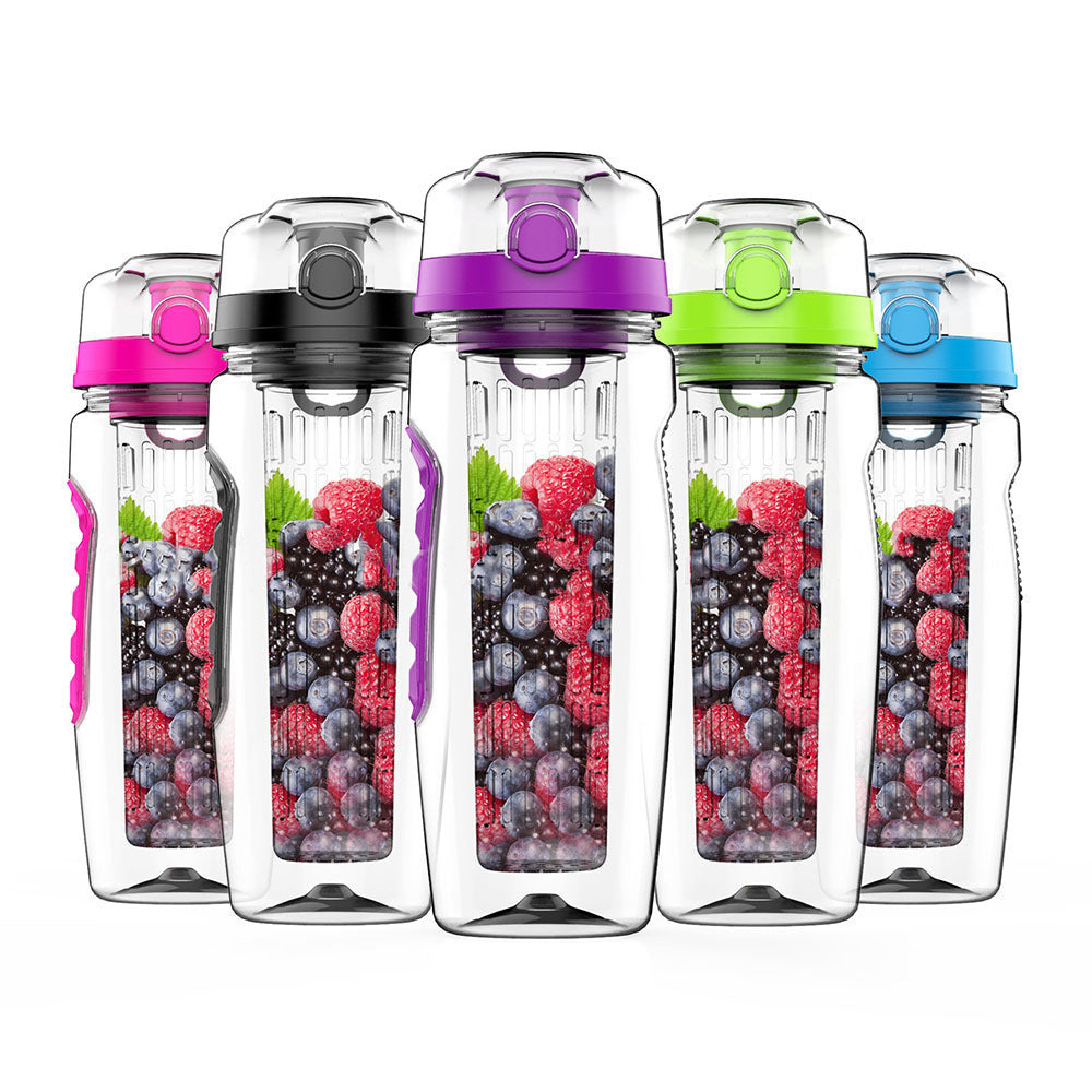 Free Fruit Infuser Juice Shaker Bottle Portable