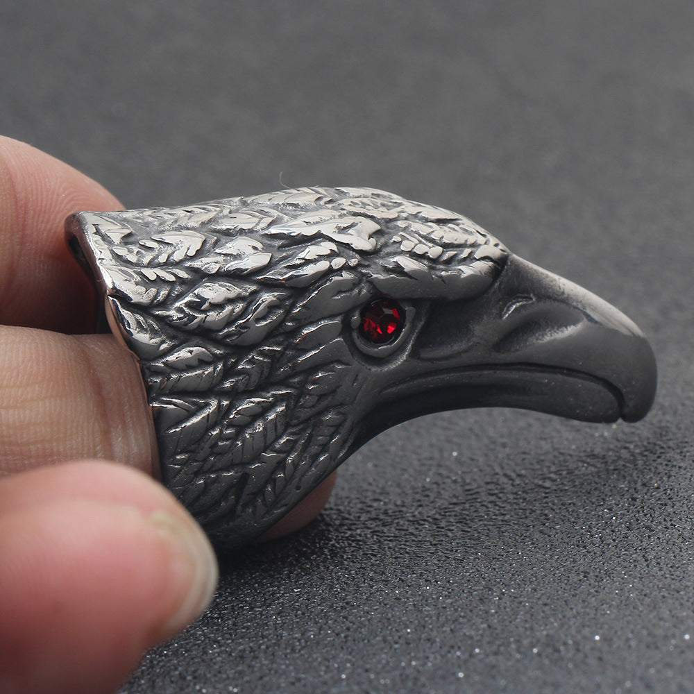 Eagle Head Ring