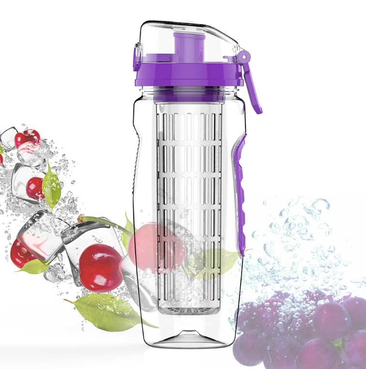 Free Fruit Infuser Juice Shaker Bottle Portable