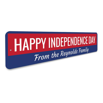Happy Independence Day Sign