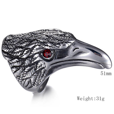 Eagle Head Ring