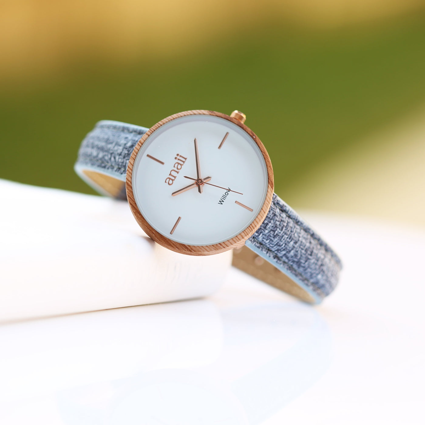 Personalised Anaii Watch - Lake Blue