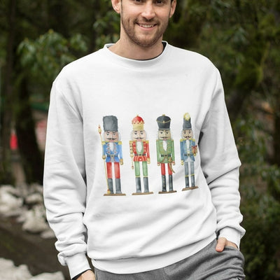 Mens Nutcracker Toy Soldiers Sweatshirt