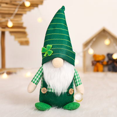 Irish Day Guardian Holy Patrick Forest Man Doll Ornaments Theme Party Decoration