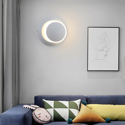 360 Degree Rotate Light Beam Adjustable Wall Lamp