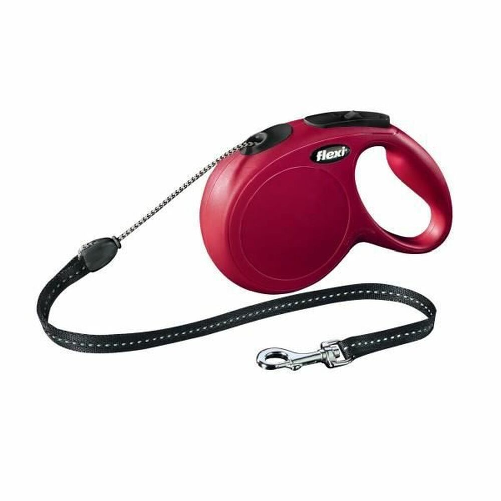 Dog Lead Flexi New Classic 8 m Red Size M