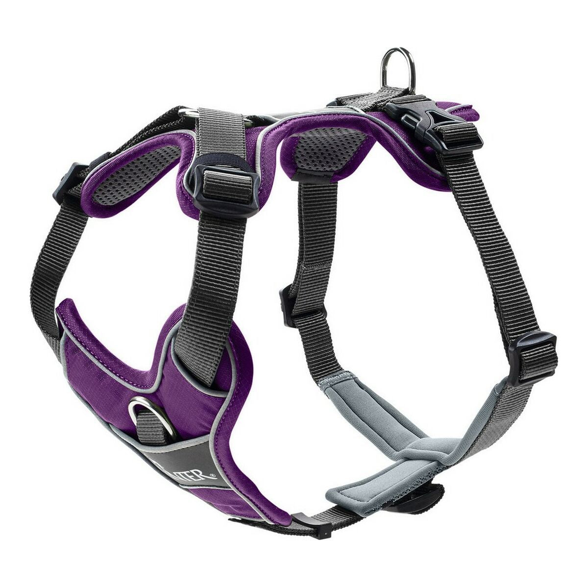 Dog Harness Hunter Divo 34-47 cm Purple XS size