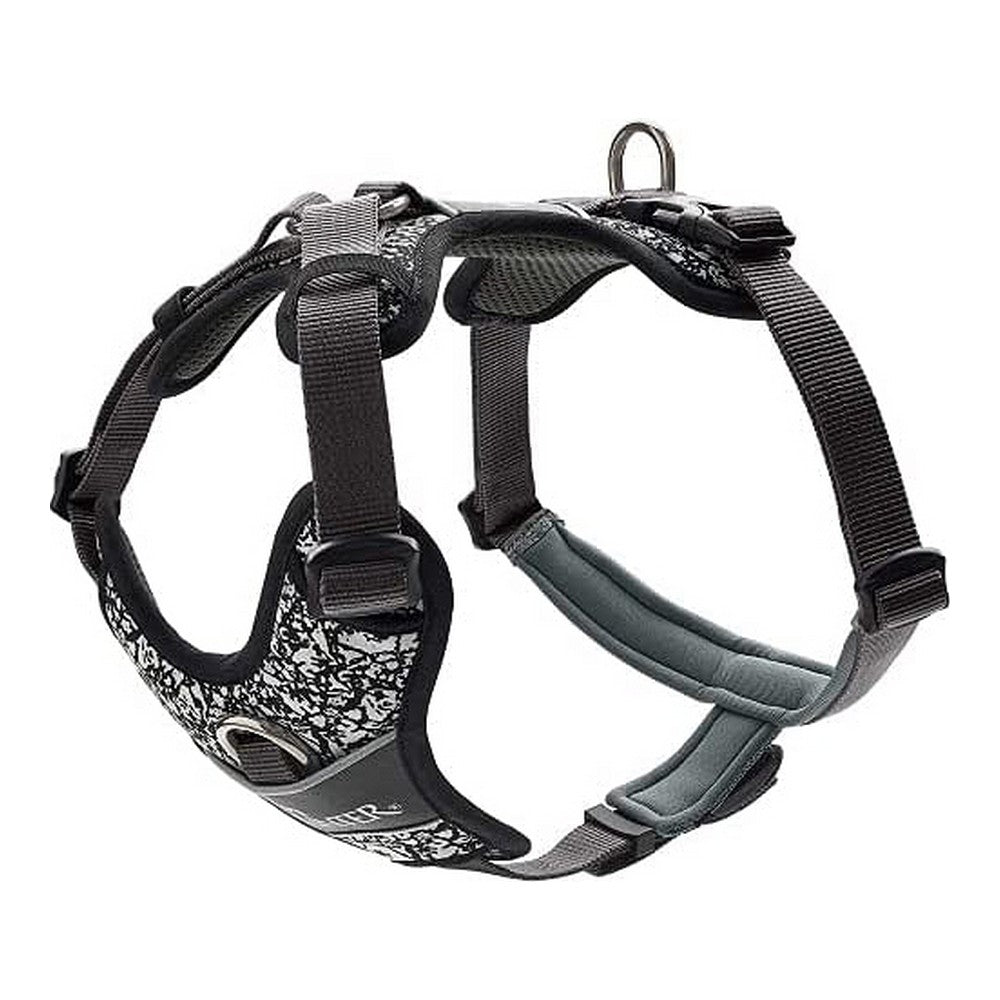 Dog Harness Hunter Divo Reflective Black/Grey Size M (56-73 cm)