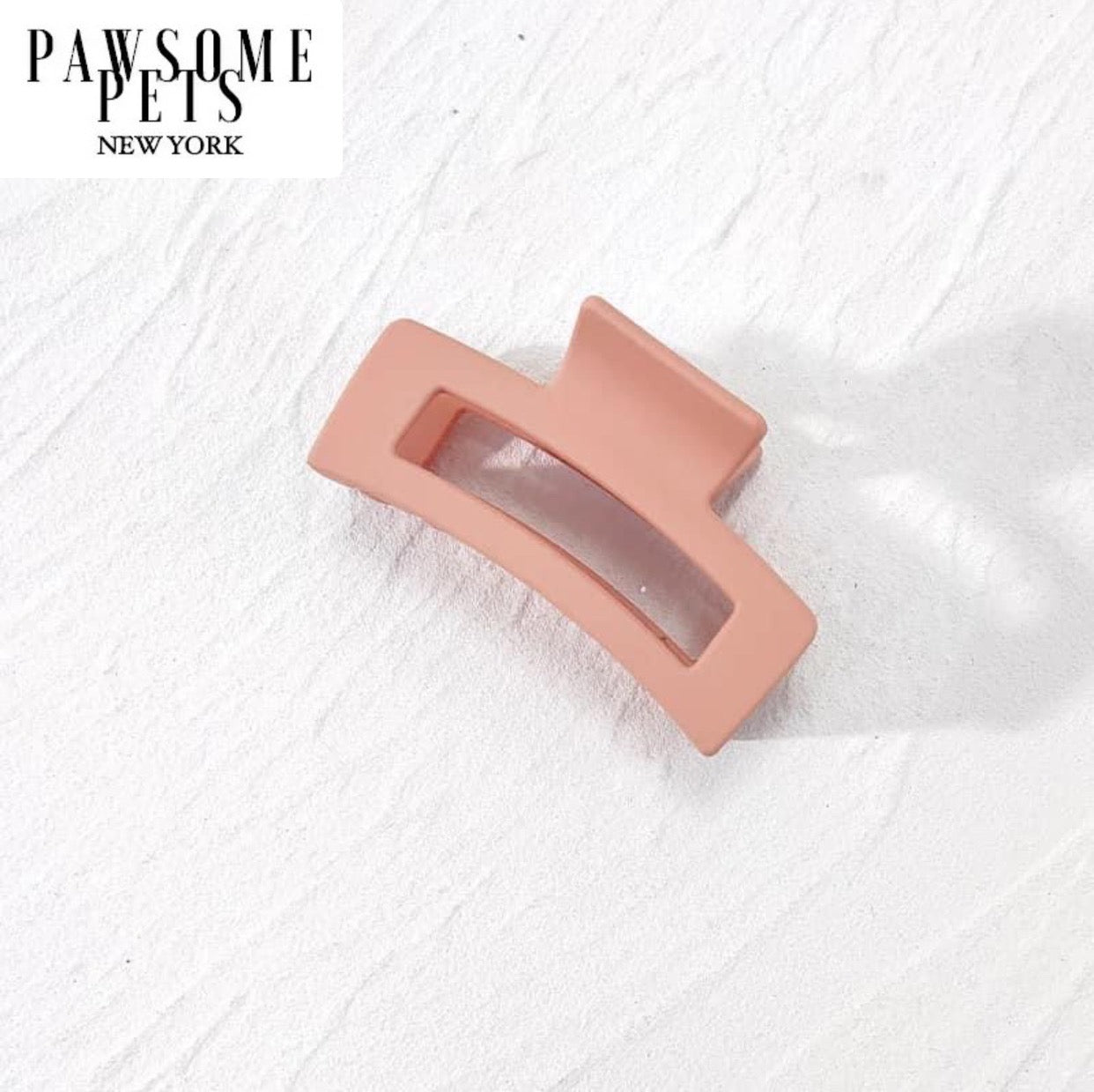 HAIR CLAWS - LIGHT PINK