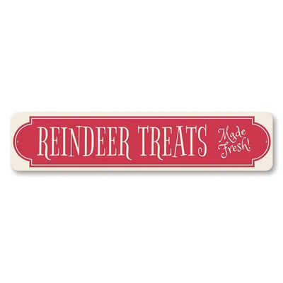 Reindeer Treats Christmas Sign