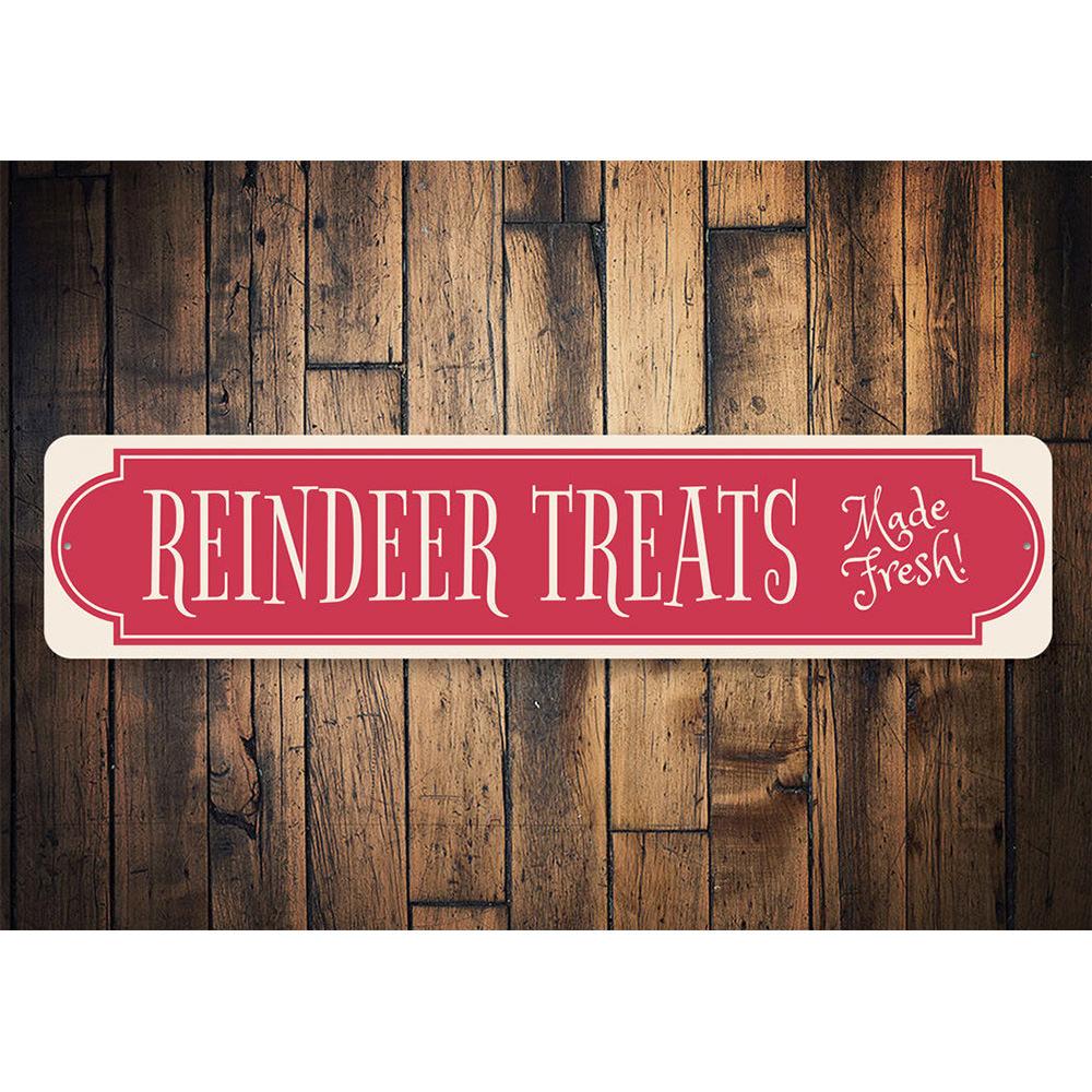 Reindeer Treats Christmas Sign