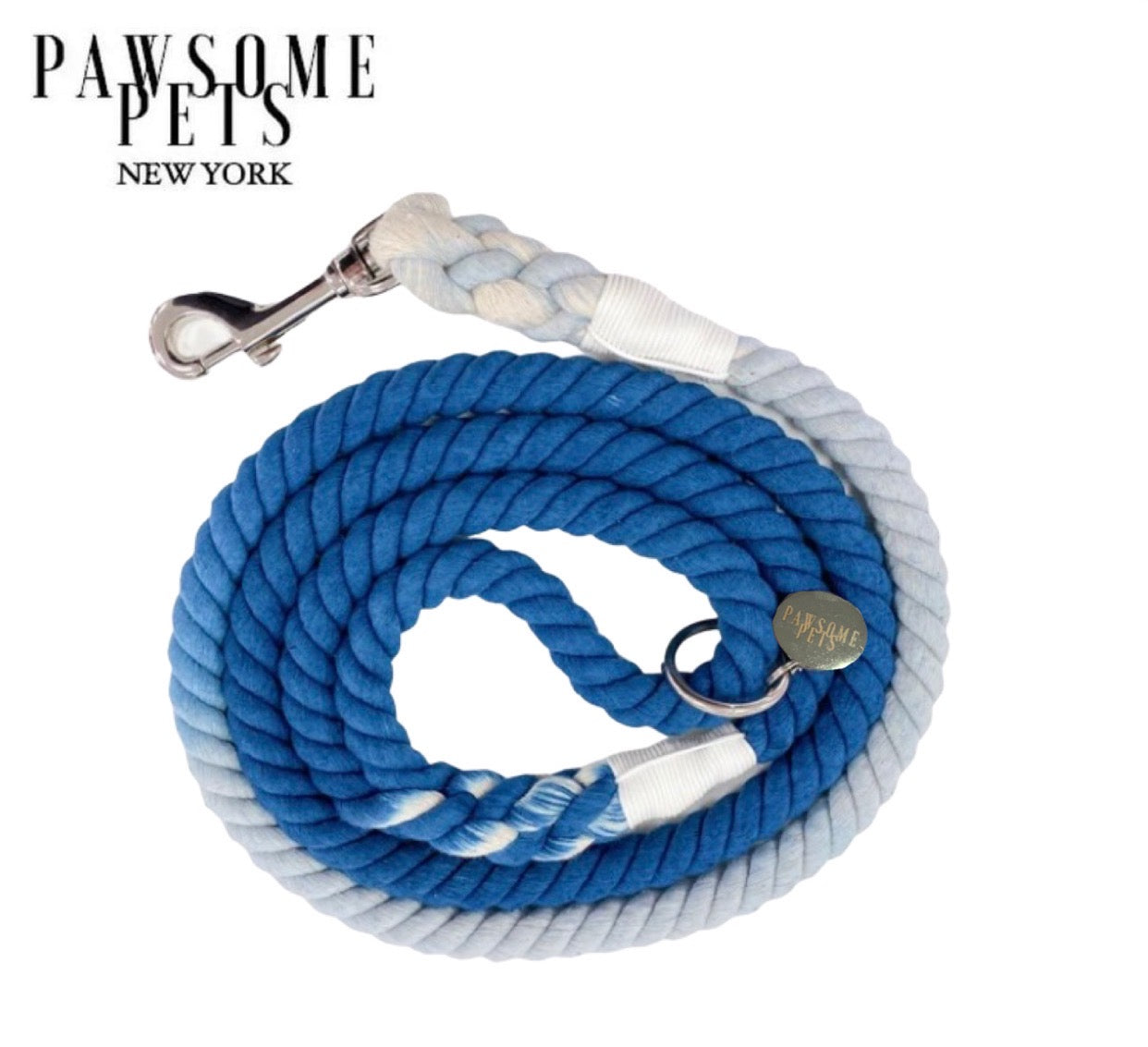 ROPE LEASH - OMBRE INDIGO