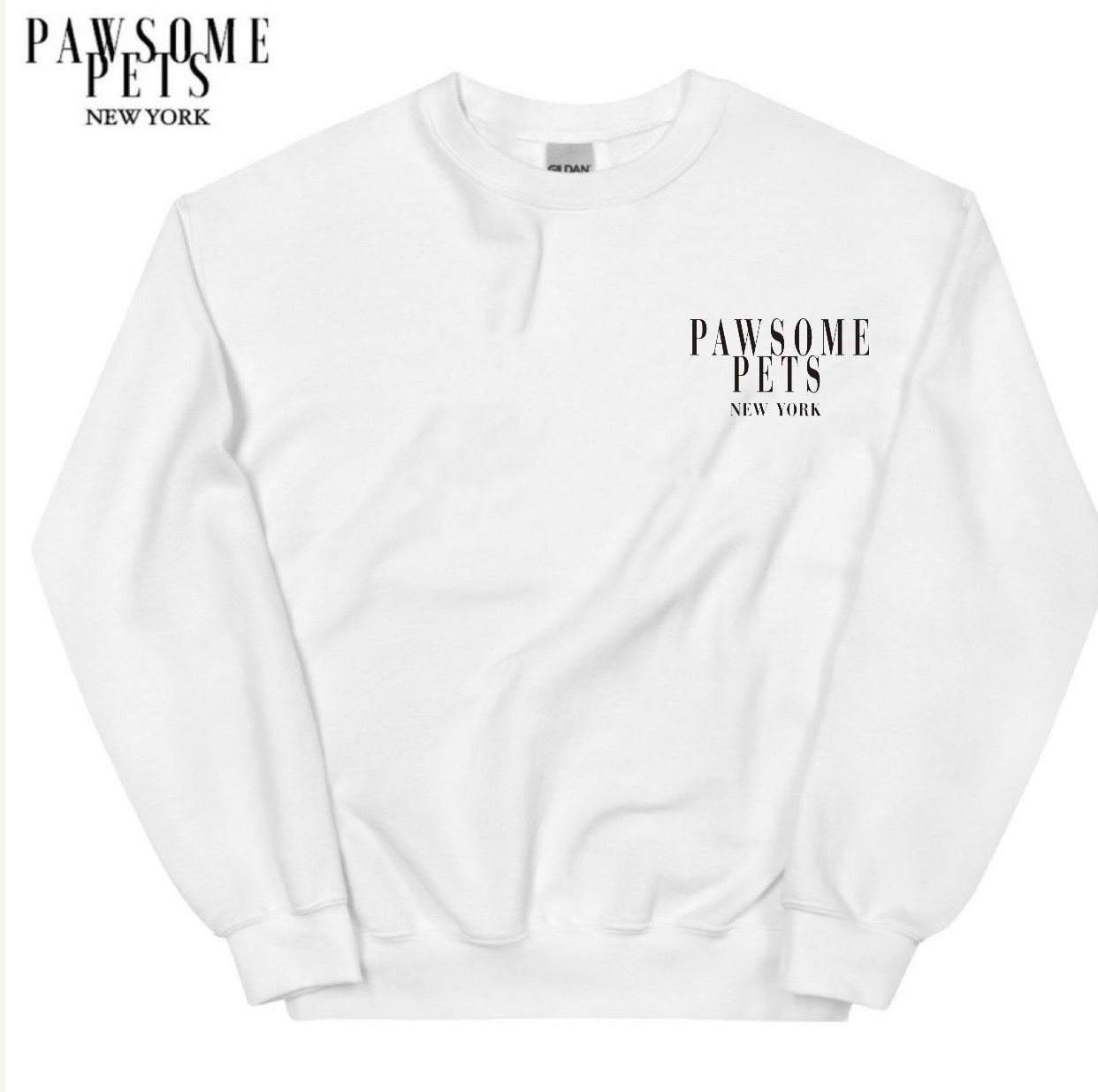 SWEATSHIRT - PAWSOME PETS NEW YORK