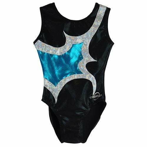 O3GL066 Obersee Girls Gymnastics Leotard One-Piece Athletic Activewear