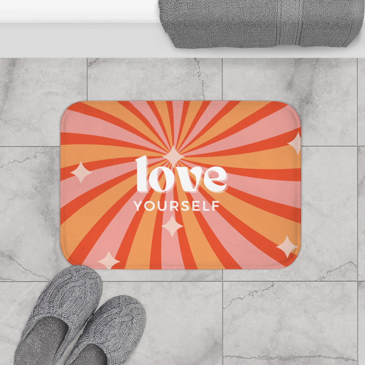 Love Yourself Bath Mat