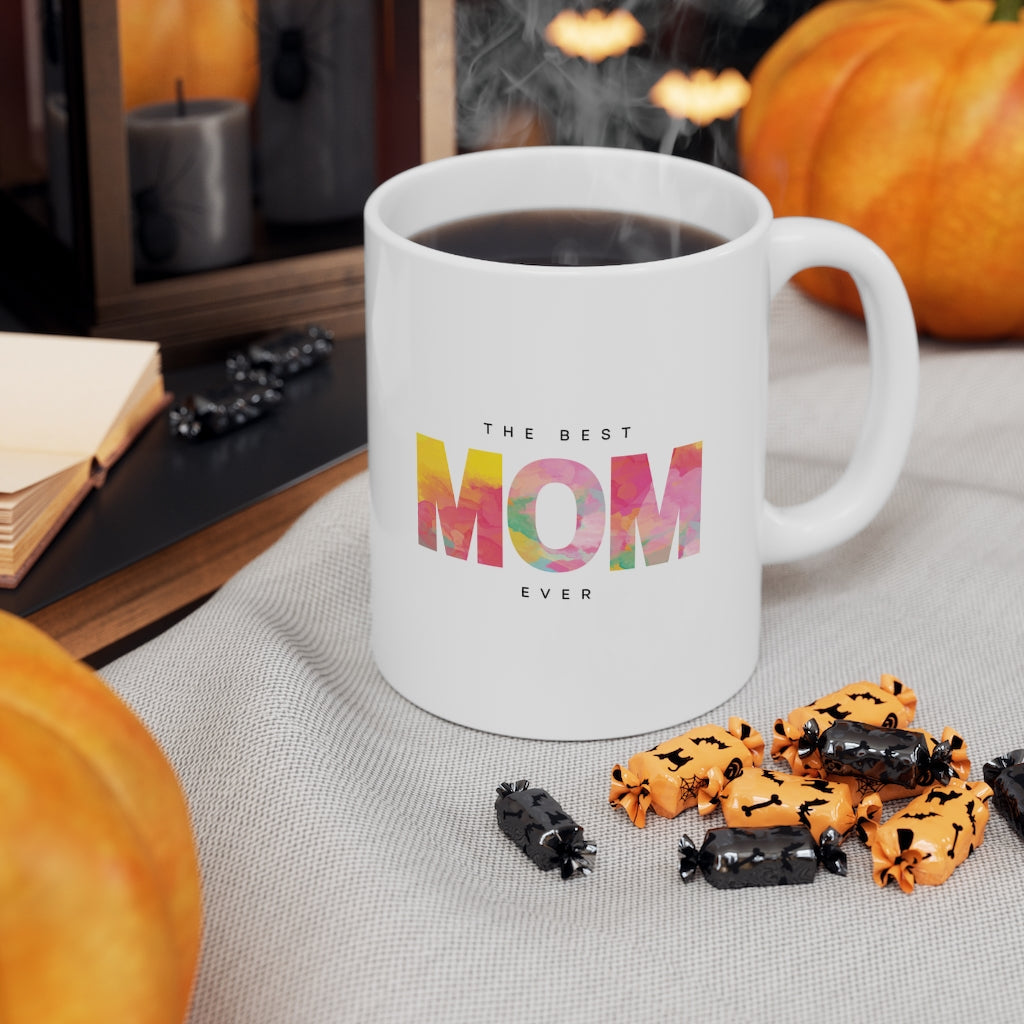 The Best Mom Ceramic Mug 11oz