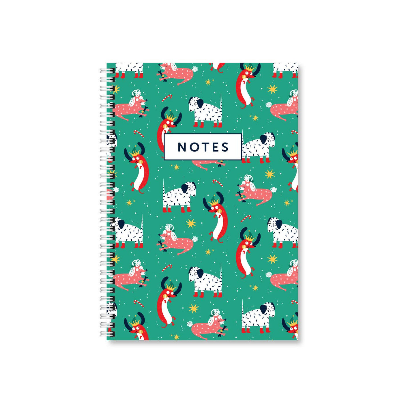 Christmas Dog Notebook (Pack of 6)