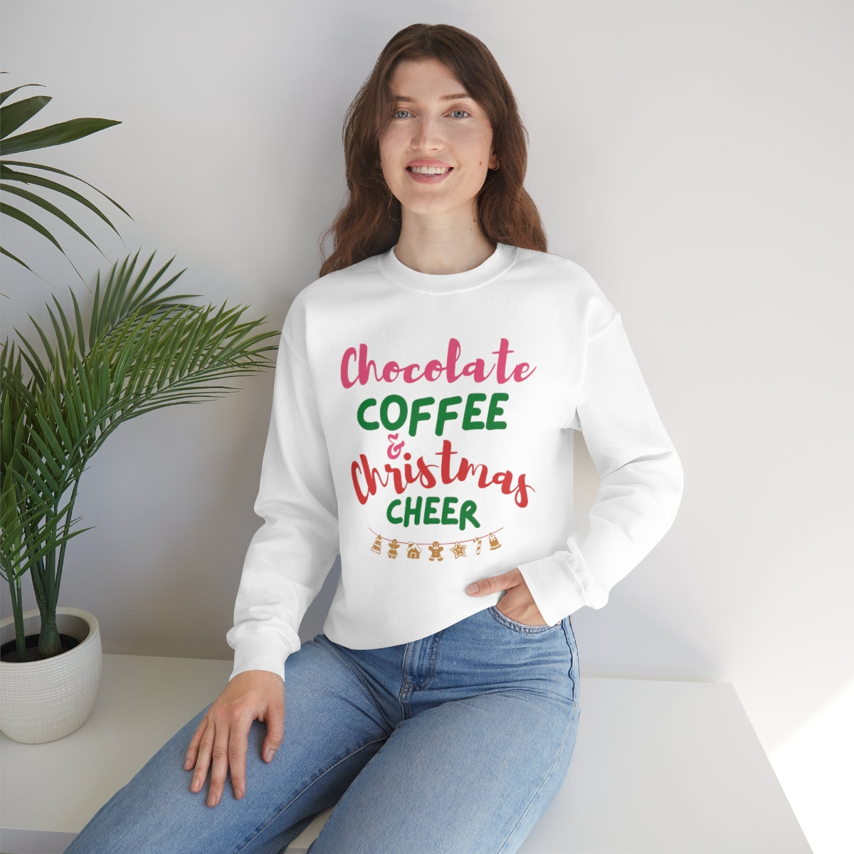 Womens Christmas Cheer Sweatshirt