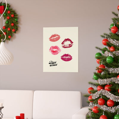 Bisou Bisou Kisses Poster