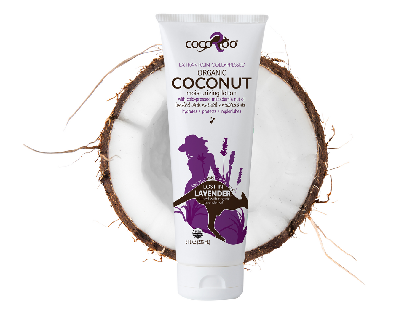 Lost in Lavender Organic Coconut Oil Moisturizer