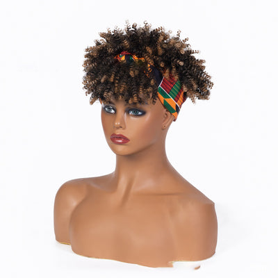 African wig headgear