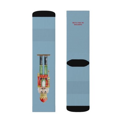 Nuts for the Holiday Nutcracker Fun Novelty Socks