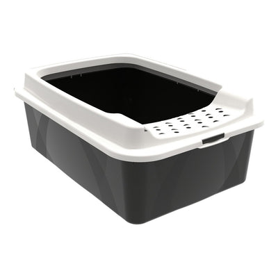 Cat Litter Box Rotho My Pet Bonnie Eco 56 x 17 x 40 cm White/Black