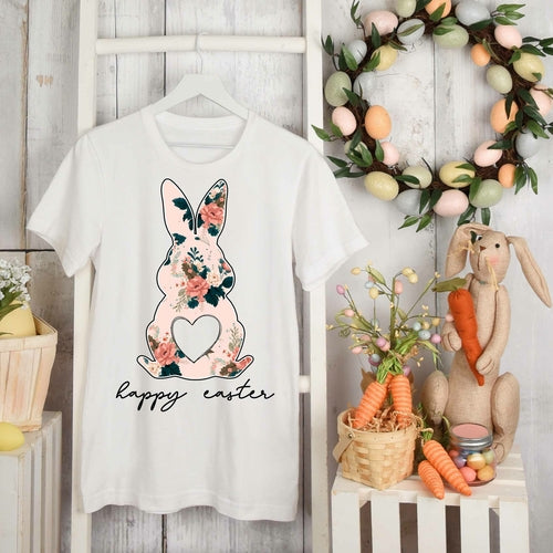 Easter Bunny Unisex Personalized Cotton T-Shirt