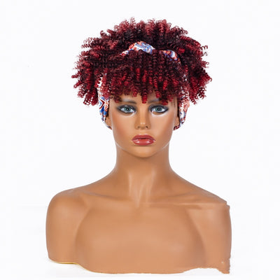 African wig headgear