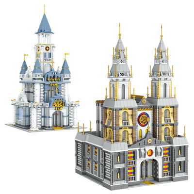 New Saint Hetang Castle Model High Difficulty Toy