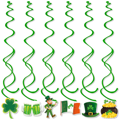 St. Patrick s Day Decorations Lucky Clover Hat Irish Shamrock Banner Cup Plate For happy St.Patricks Day Irish Party