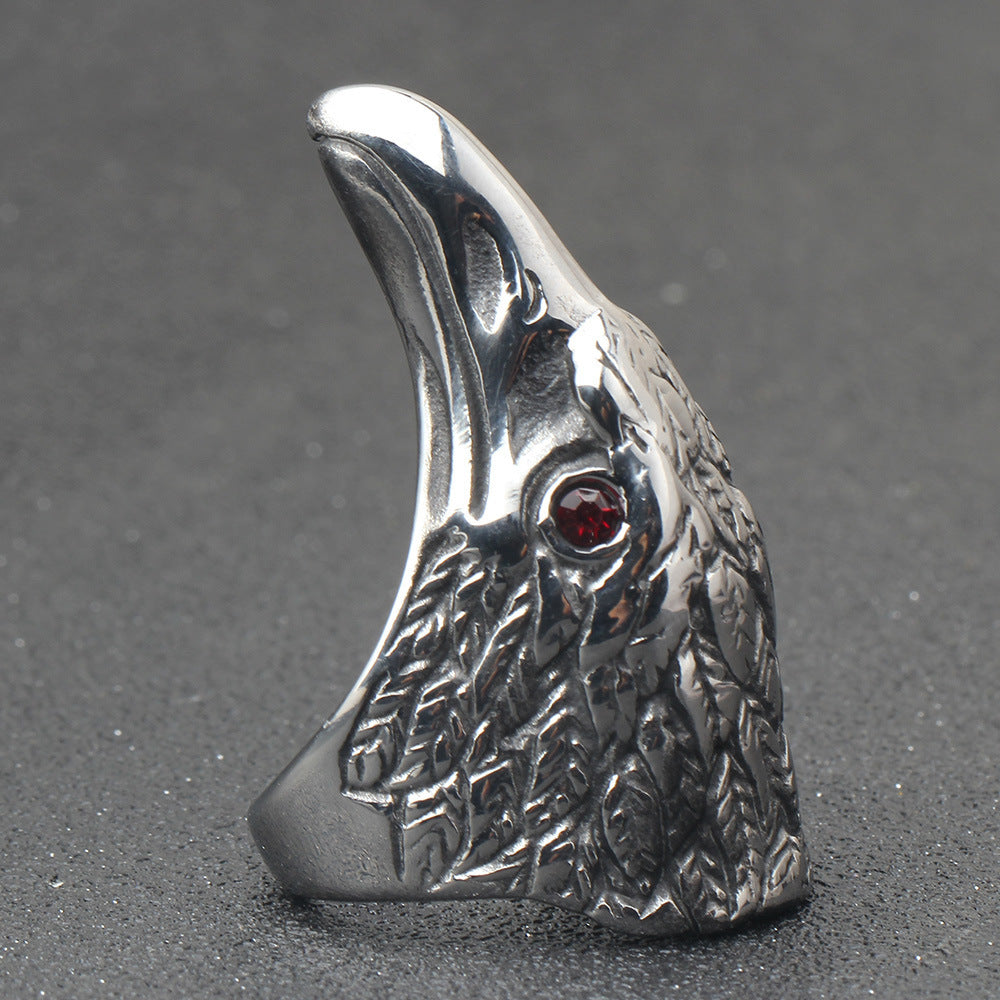 Eagle Head Ring